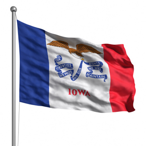 State Flag of Iowa